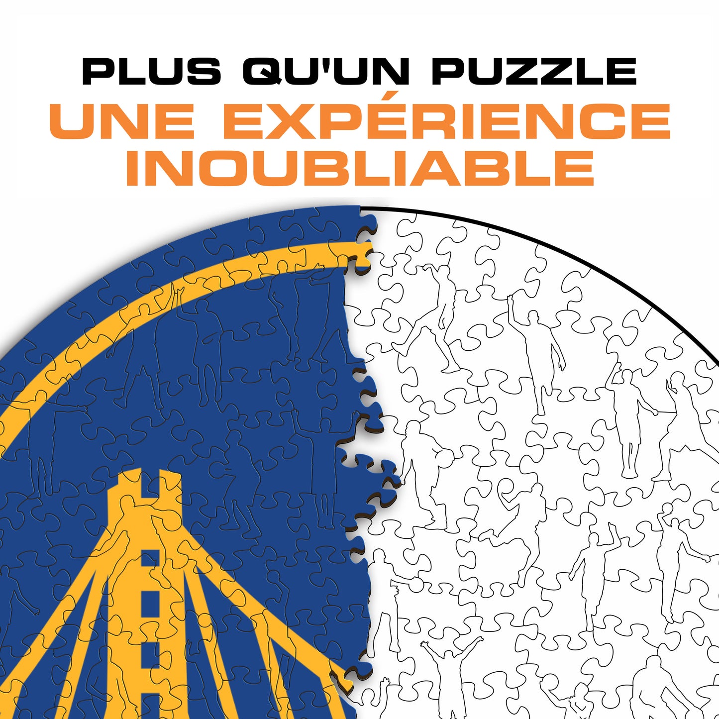 Golden State Warriors™ - Puzzle en Bois