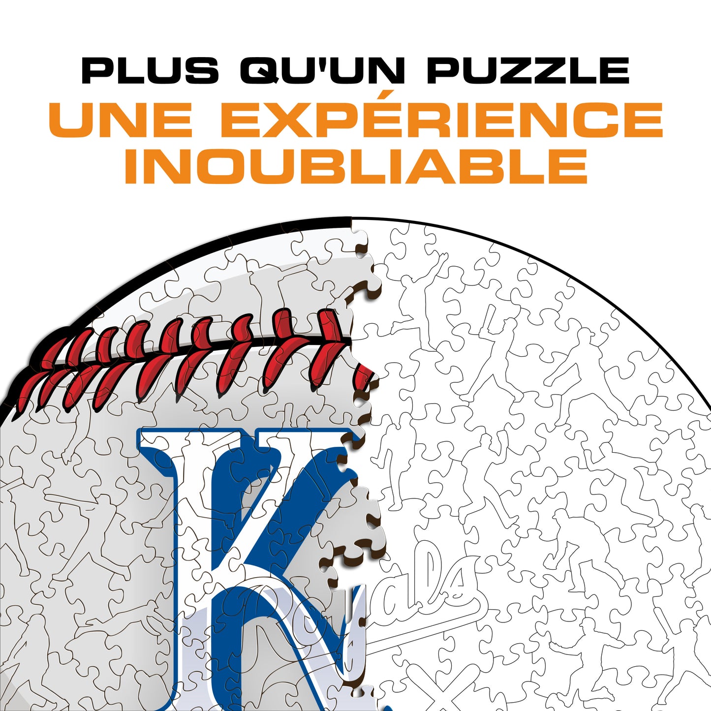 Kansas City Royals™ - Puzzle en Bois