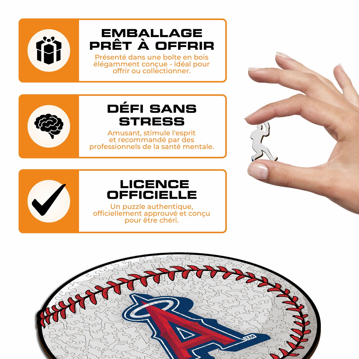 Los Angeles Angels™ - Puzzle en Bois
