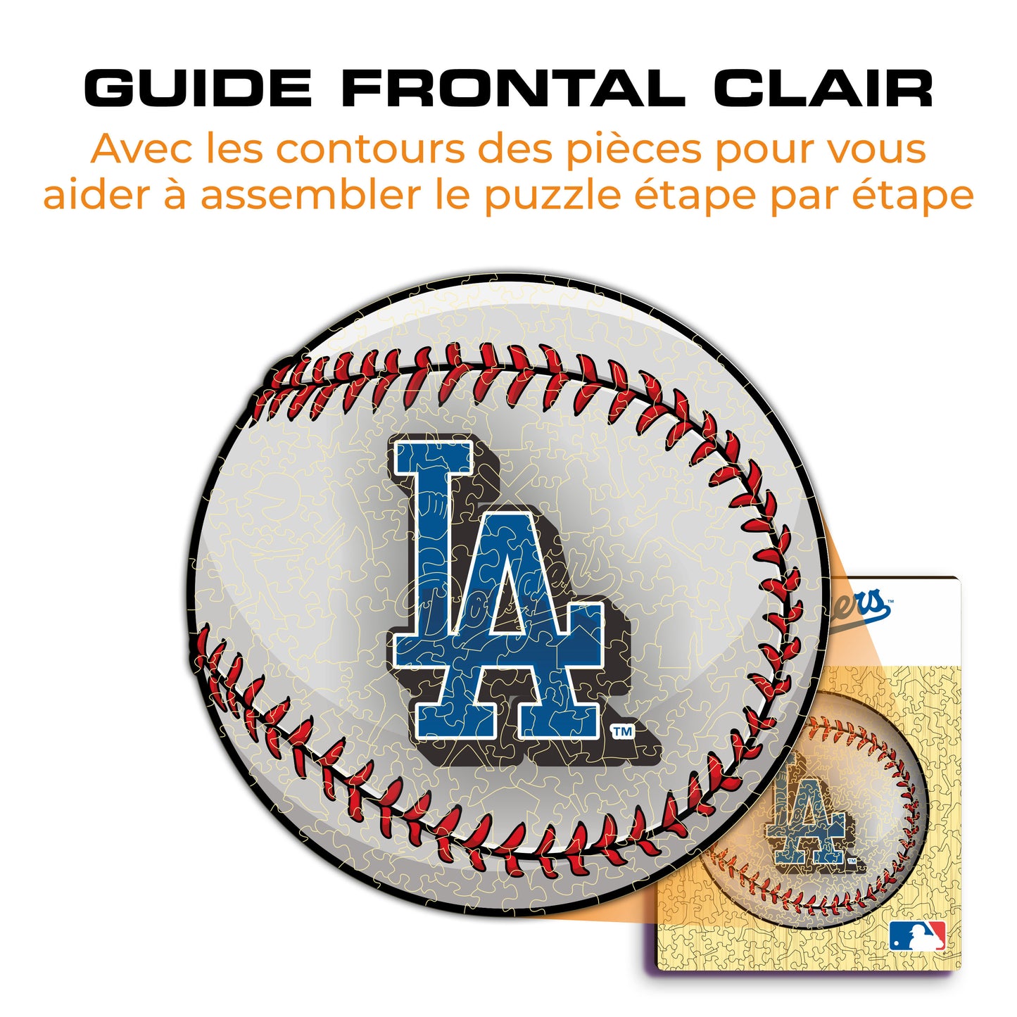 Los Angeles Dodgers™ - Puzzle en Bois