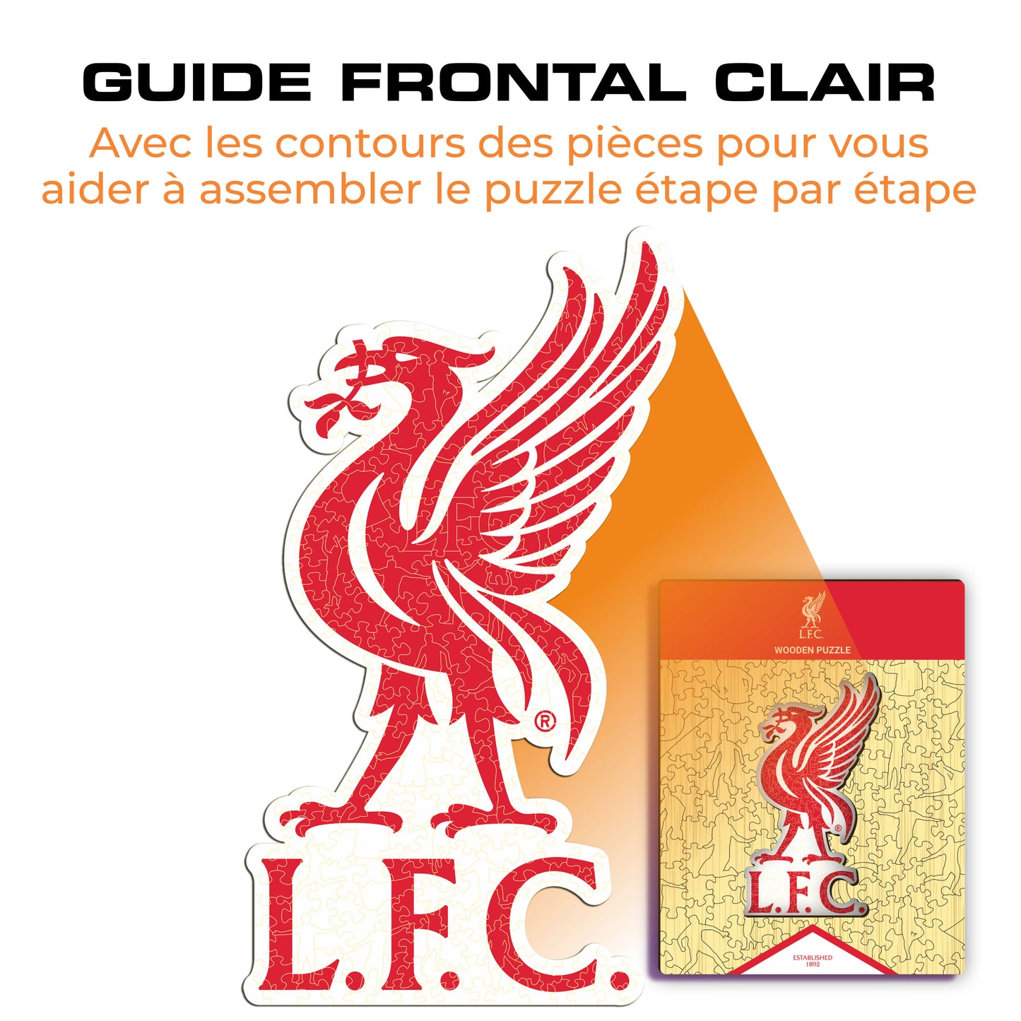 Liver Bird Logo Liverpool FC® - Puzzle en Bois