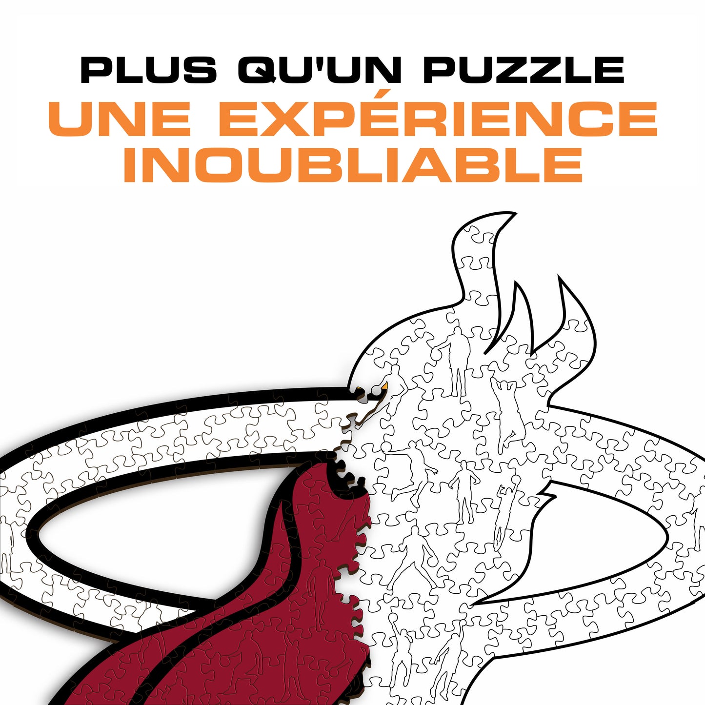 Miami Heat™ - Puzzle en Bois