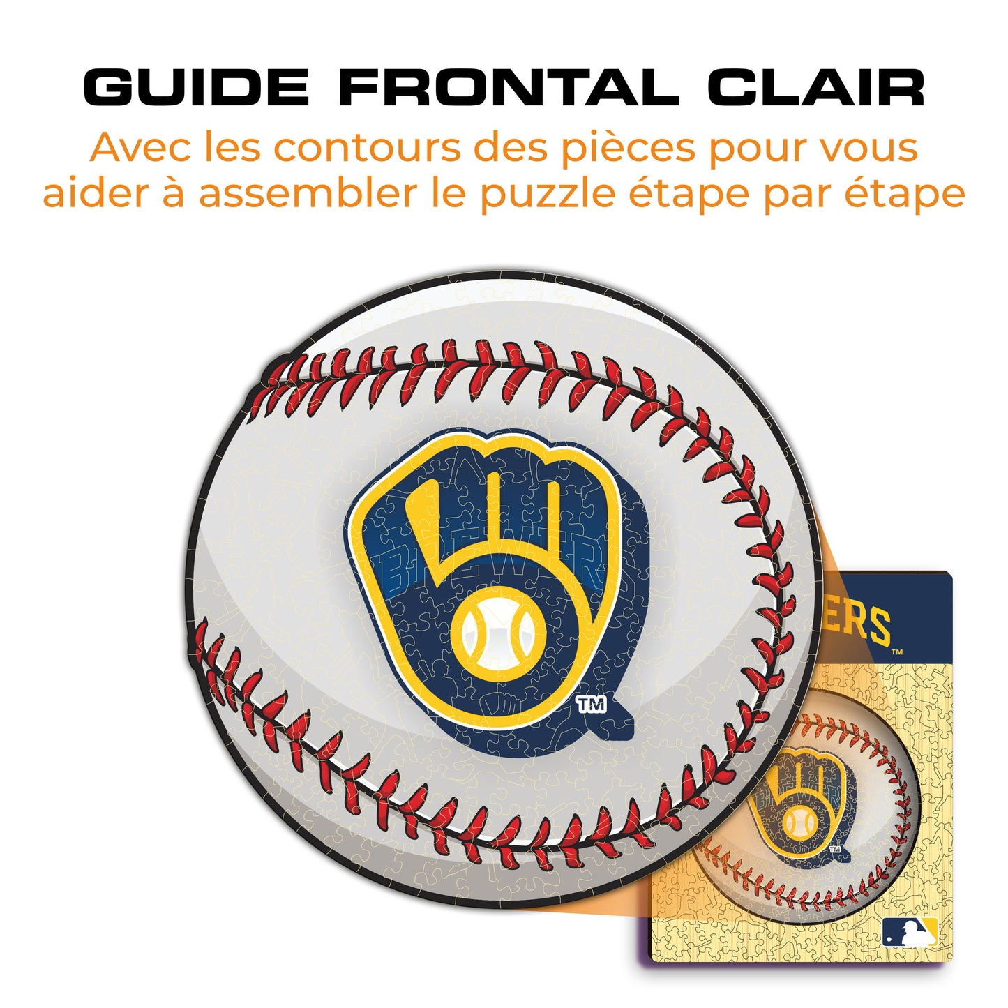 Milwaukee Brewers™ - Puzzle en Bois