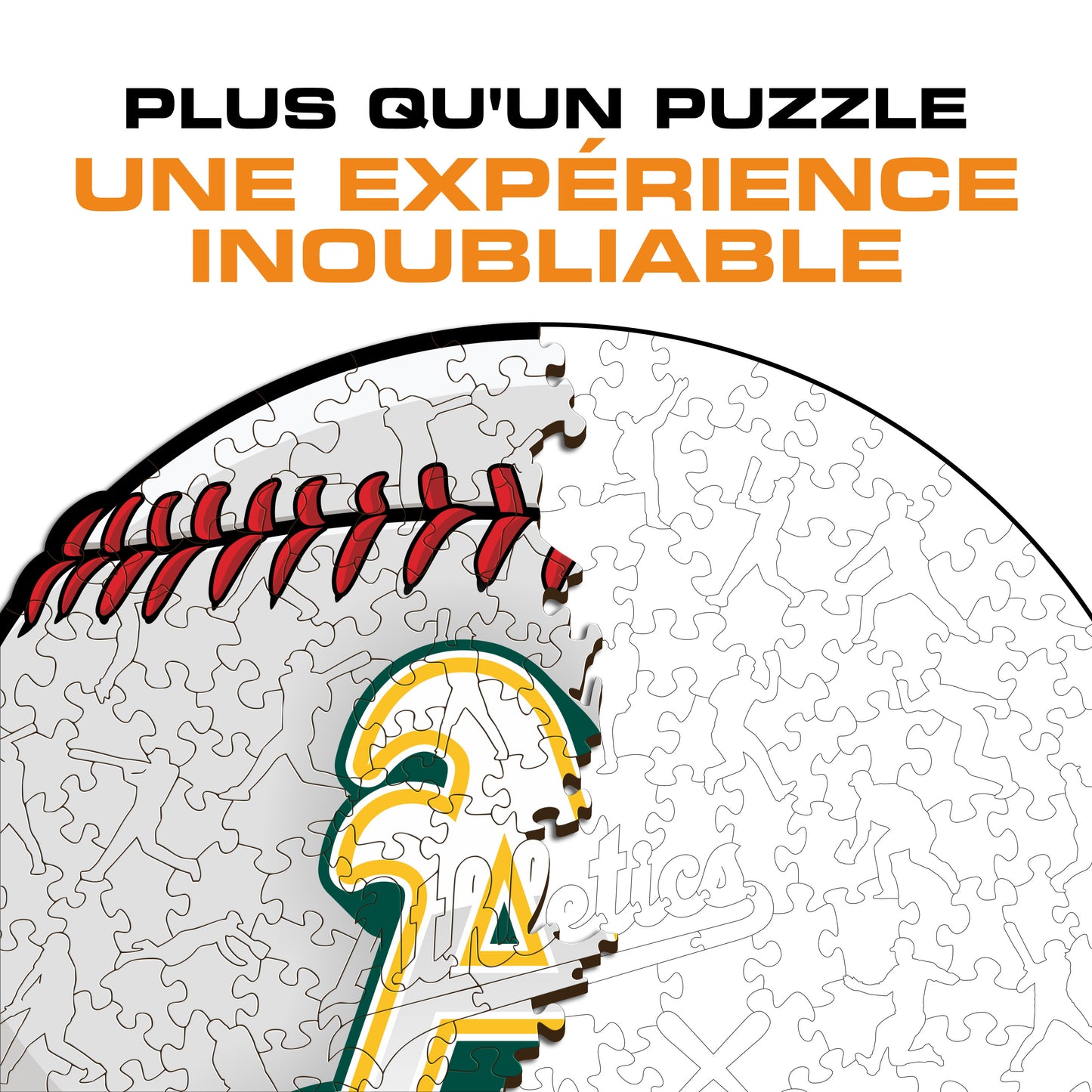 Oakland Athletics™ - Puzzle en Bois