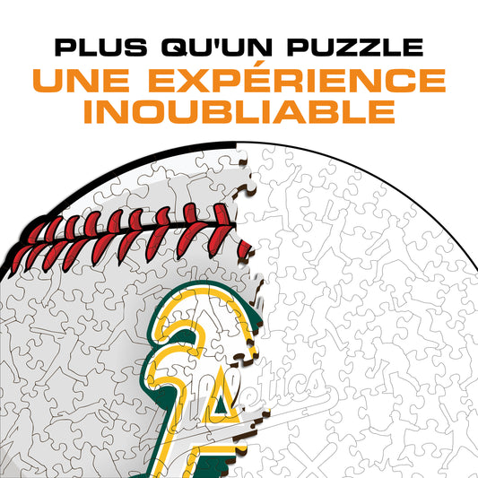 Oakland Athletics™ - Puzzle en Bois