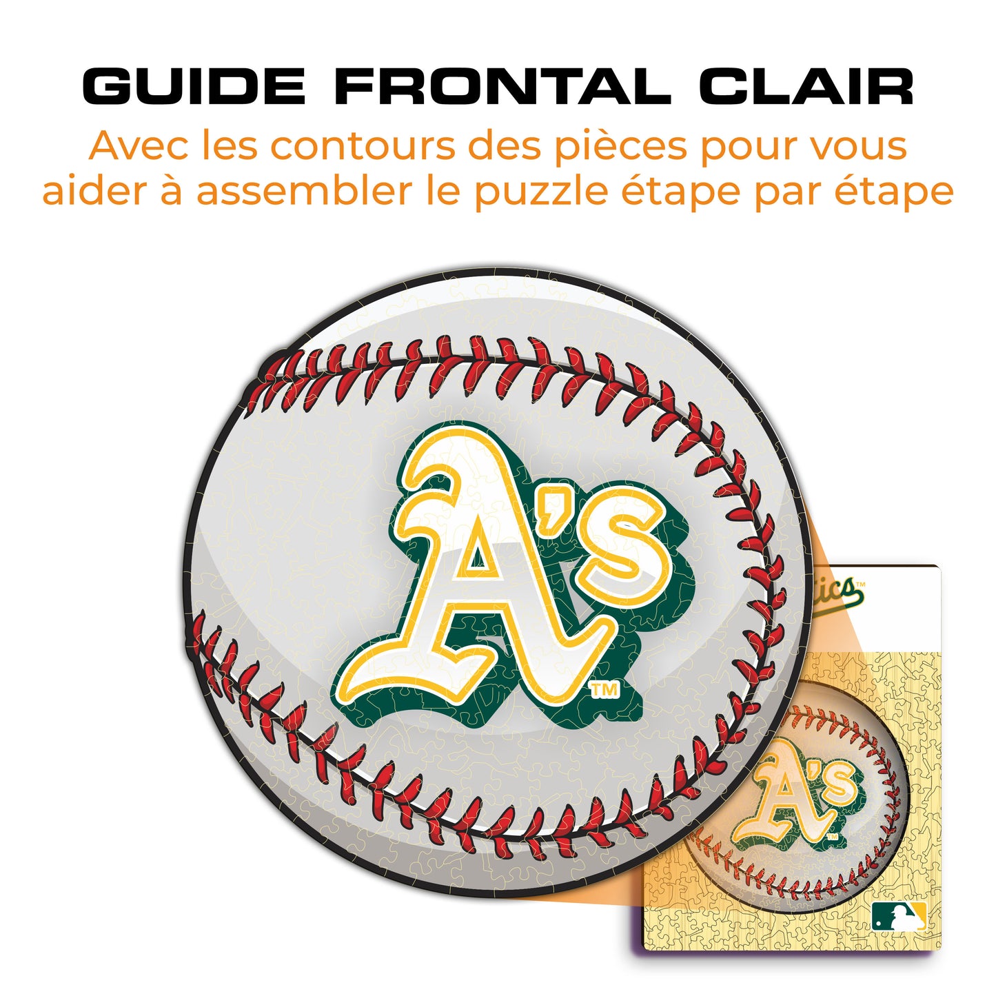 Oakland Athletics™ - Puzzle en Bois