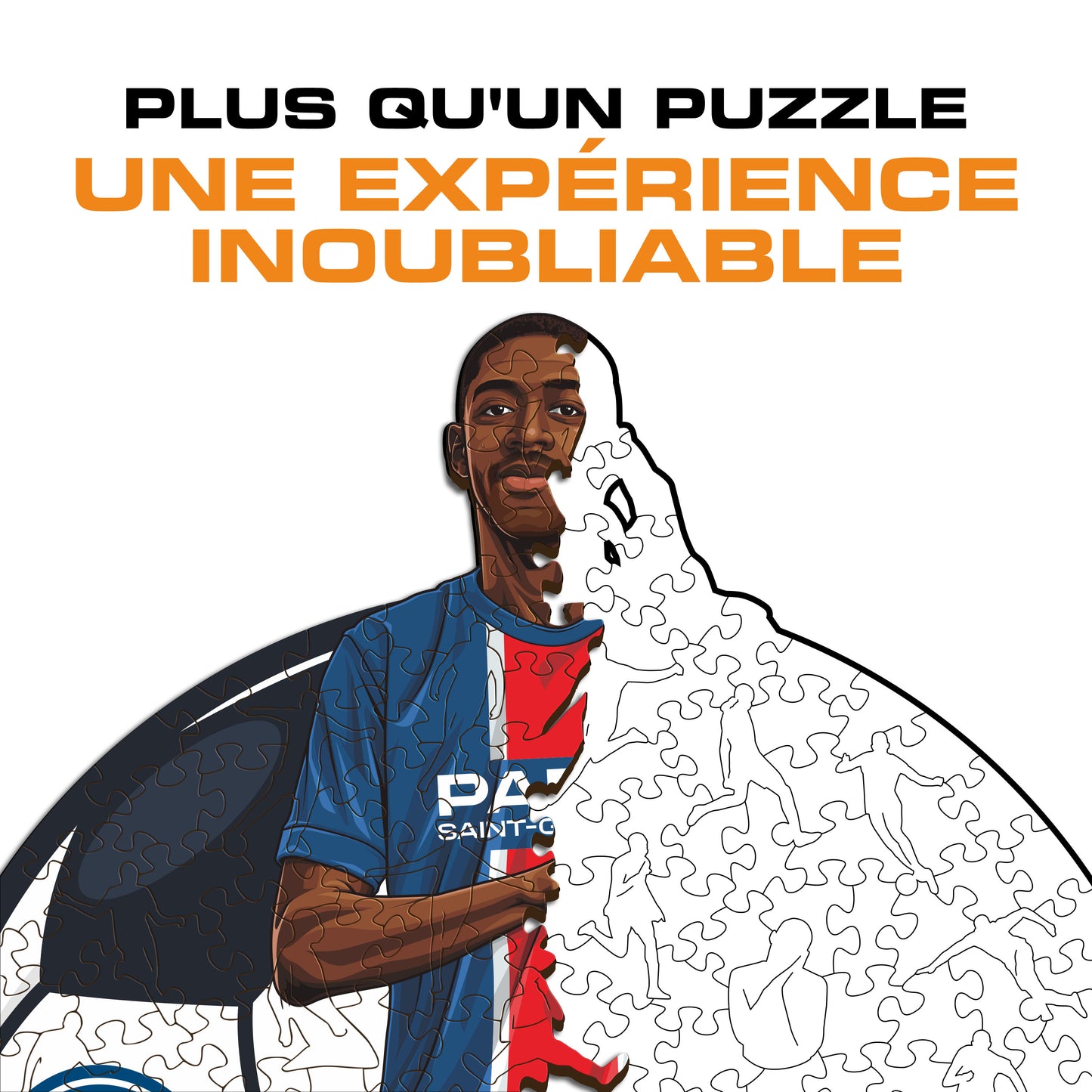 Ousmane Dembélé - Puzzle en Bois
