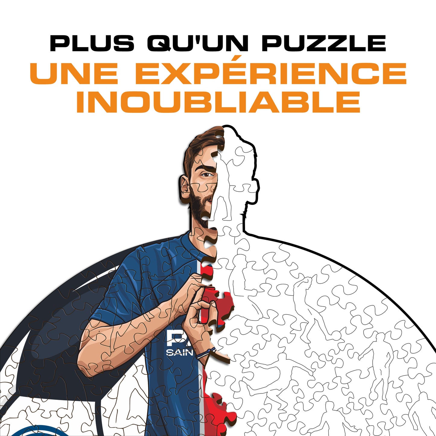 Khvicha Kvaratskhelia - Puzzle en Bois