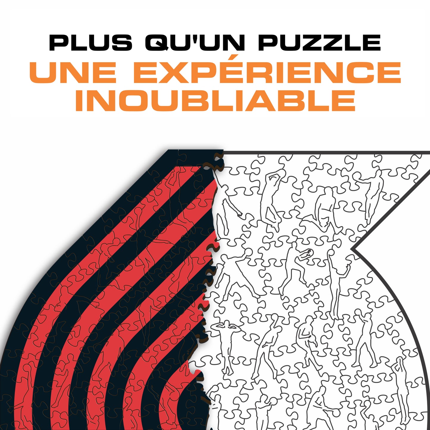 Portland Trail Blazers™ - Puzzle en Bois