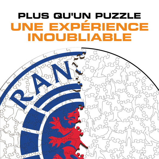 Logo Rangers FC® - Puzzle en Bois