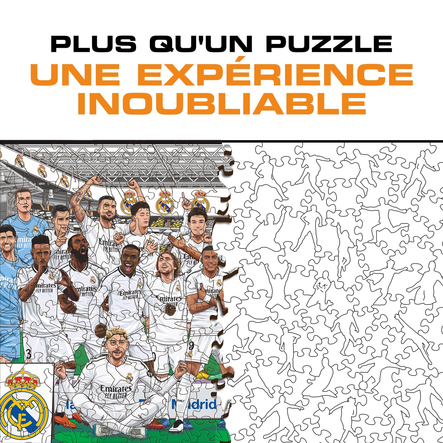 Équipe du Real Madrid CF® - Puzzle en Bois