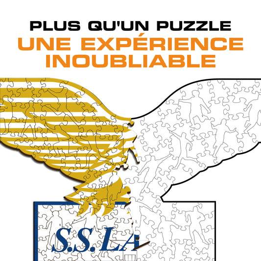Logo SS Lazio® - Puzzle en Bois