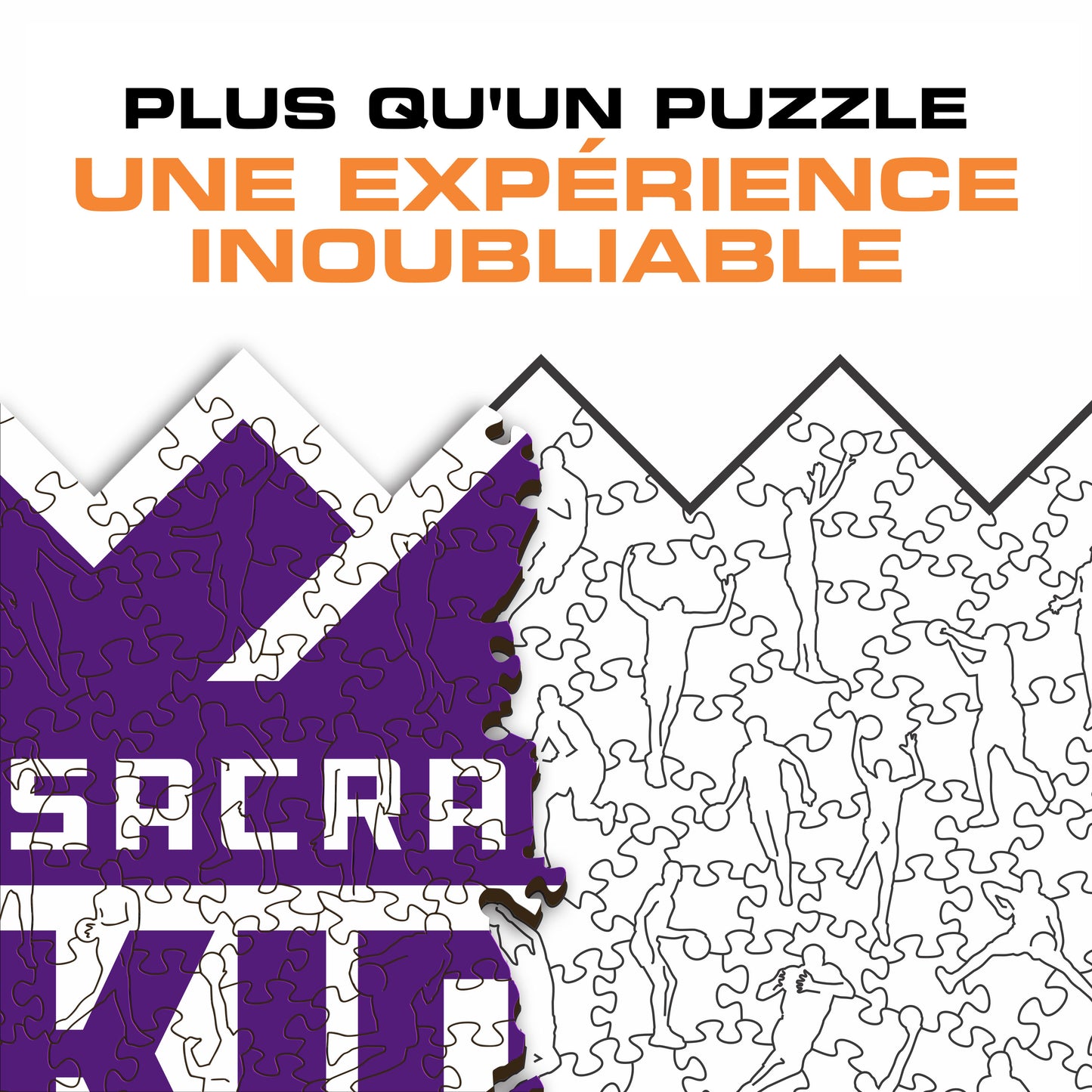 Sacramento Kings™ - Puzzle en Bois