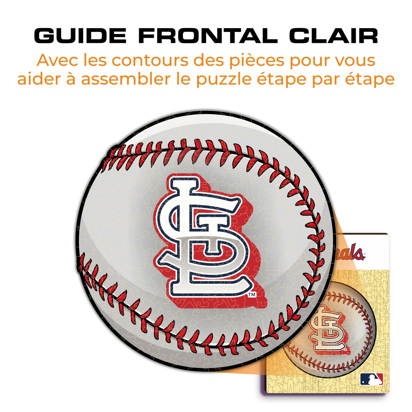 St. Louis Cardinals™ - Puzzle en Bois