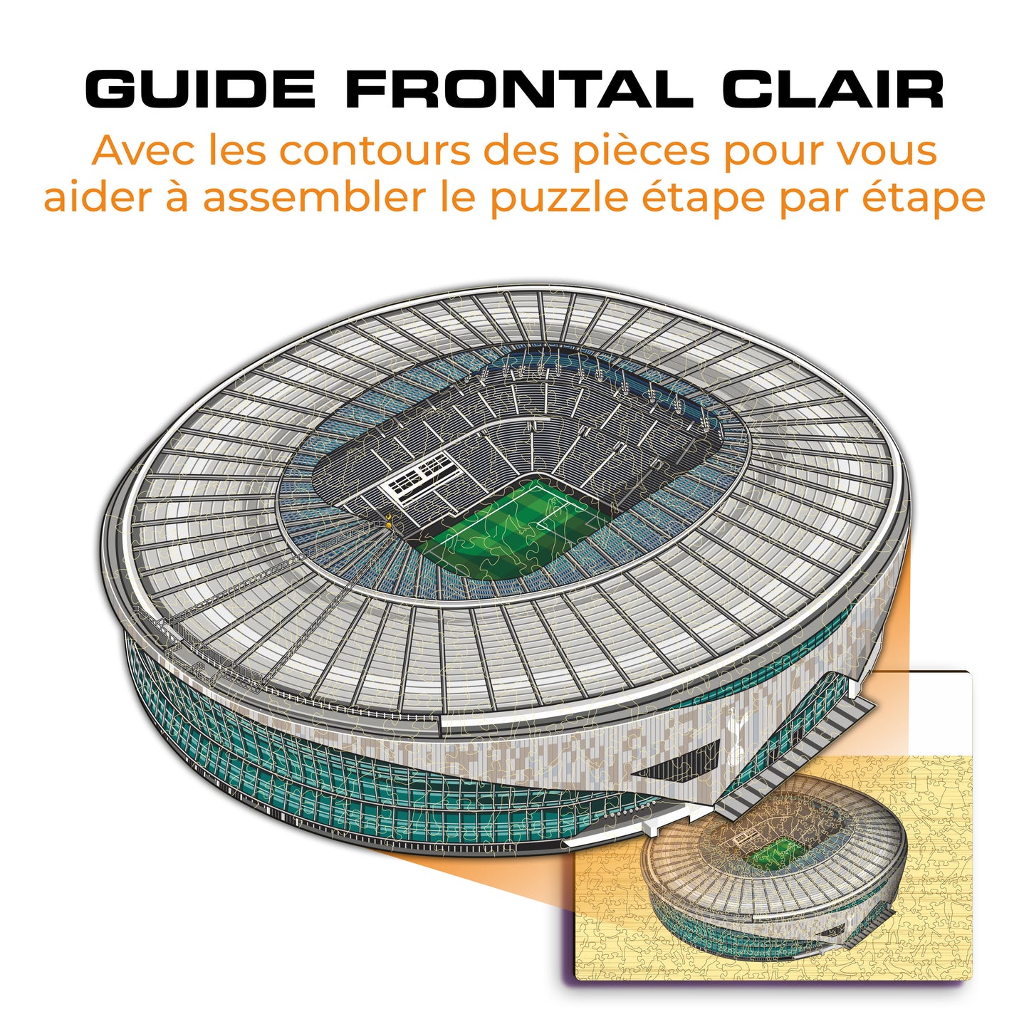 Stadium Tottenham Hotspur FC® - Puzzle en Bois