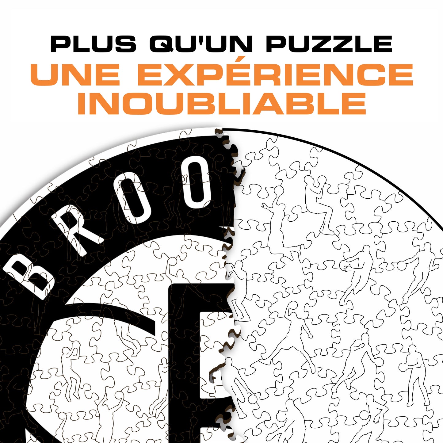 Brooklyn Nets™ - Puzzle en Bois