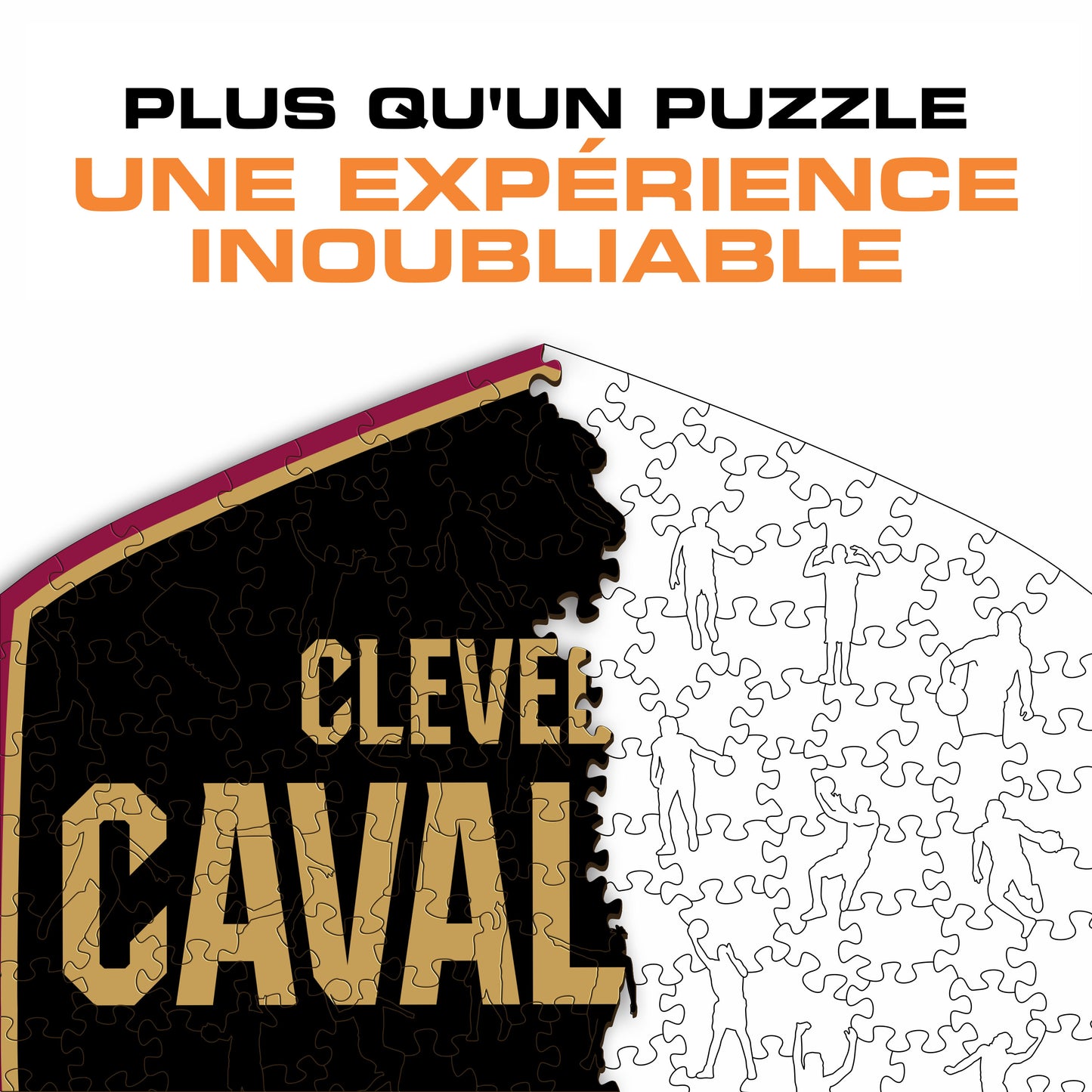 Cleveland Cavaliers™ - Puzzle en Bois