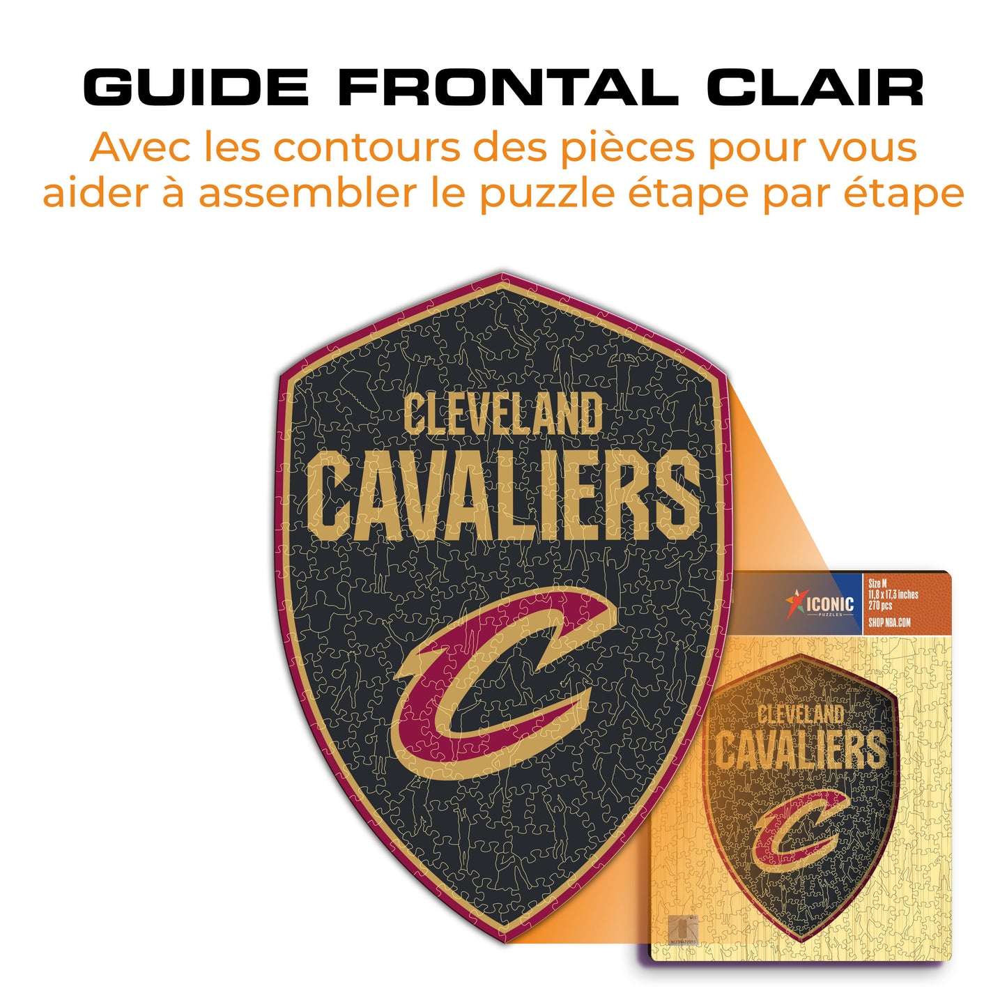 Cleveland Cavaliers™ - Puzzle en Bois
