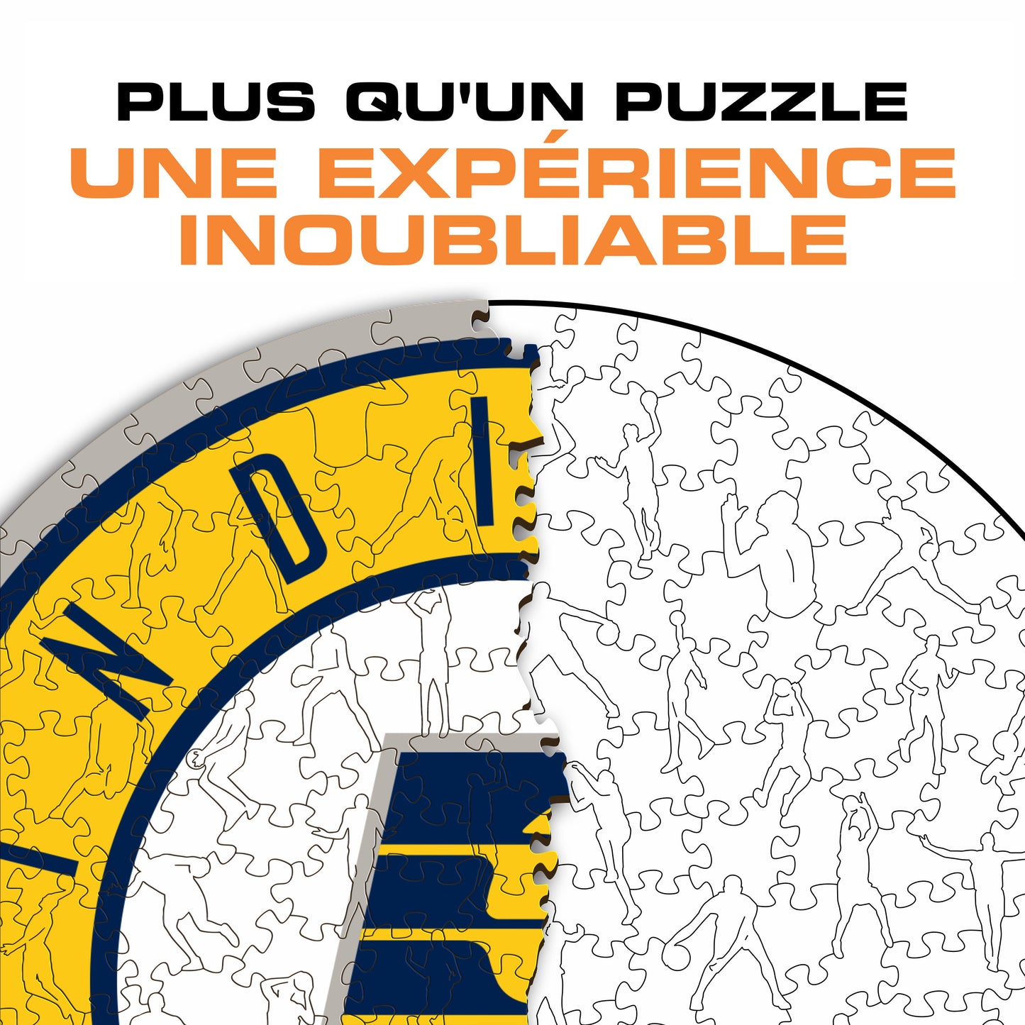 Indiana Pacers™ - Puzzle en Bois