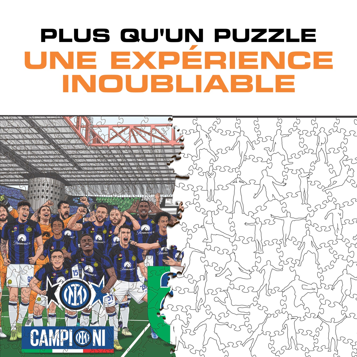 20° Scudetto FC Inter® - Puzzle Officiel en Bois