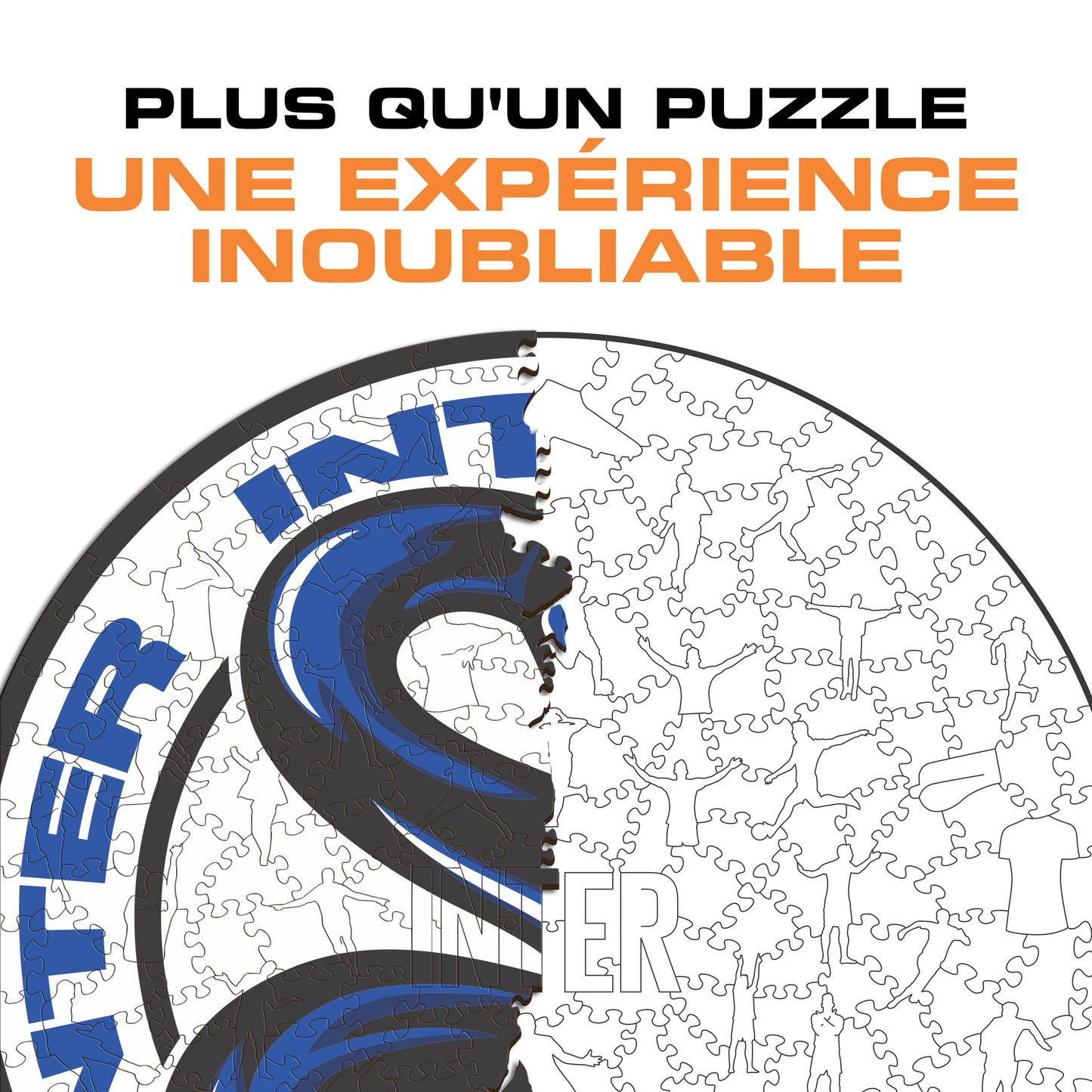 Serpent FC Inter® - Puzzle en Bois