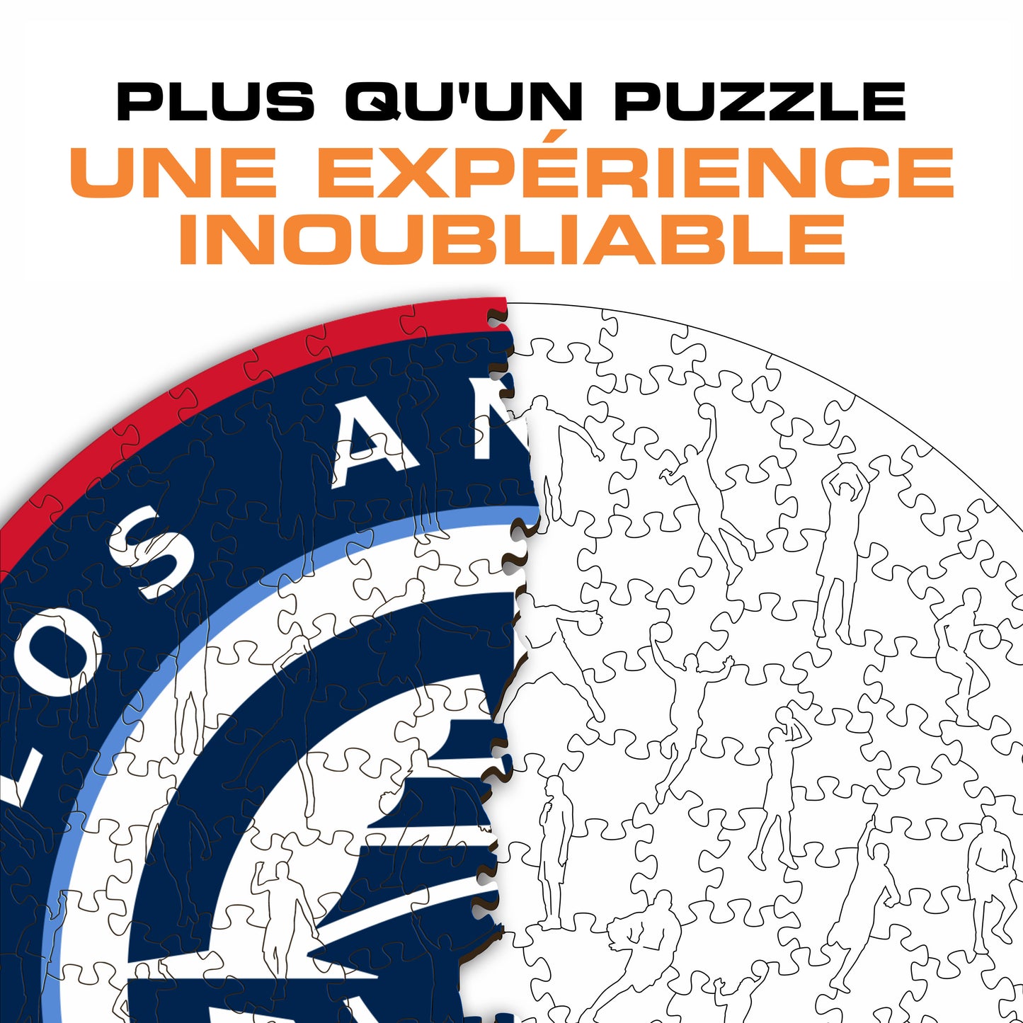 Los Angeles Clippers™ - Puzzle en Bois