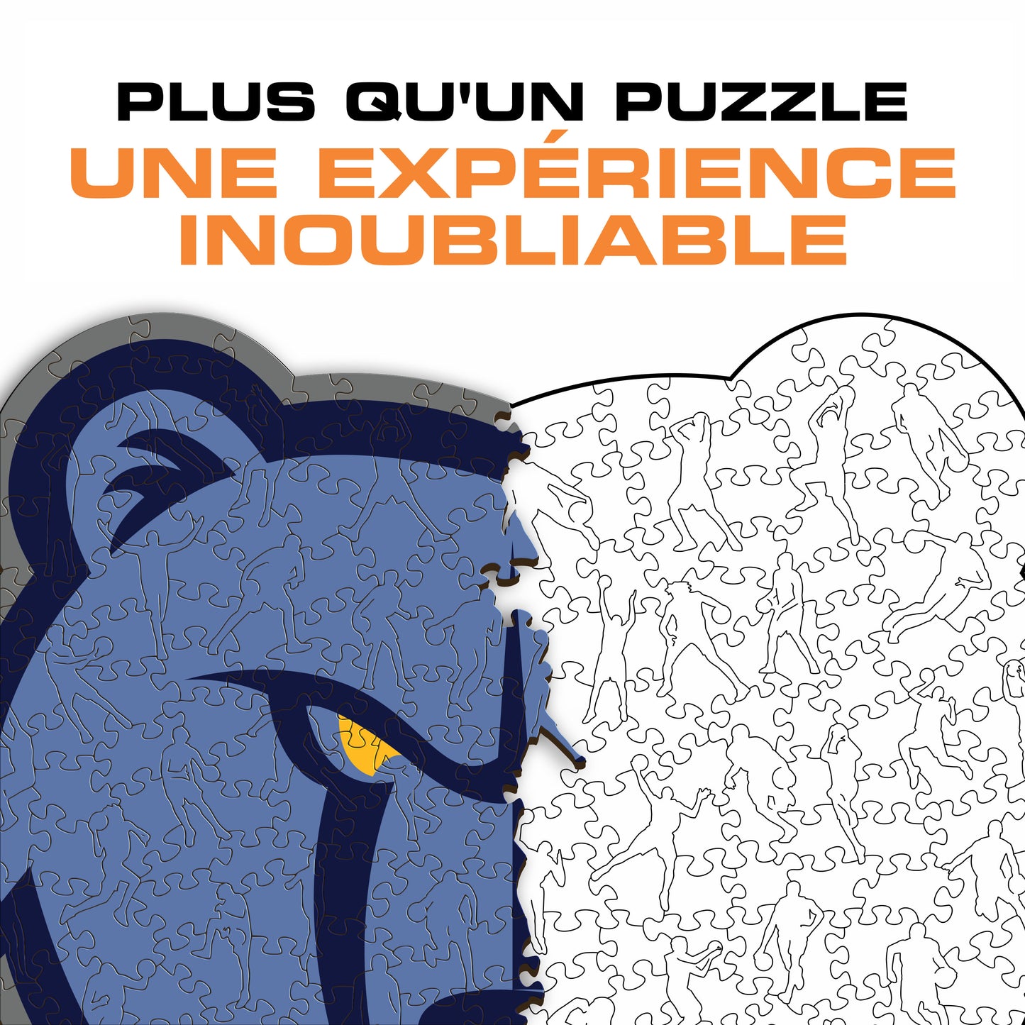 Memphis Grizzlies™ - Puzzle en Bois