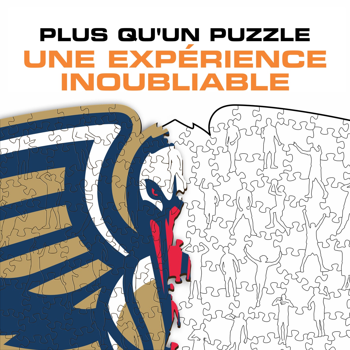 New Orleans Pelicans™ - Puzzle en Bois