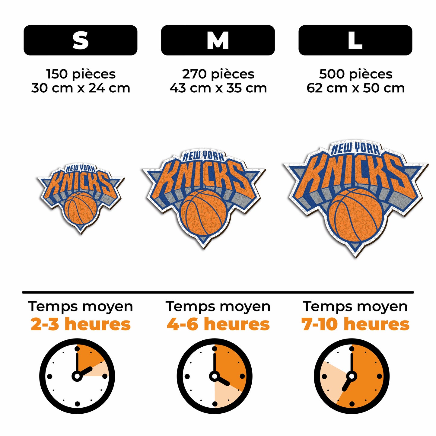 New York Knicks™ - Puzzle en Bois