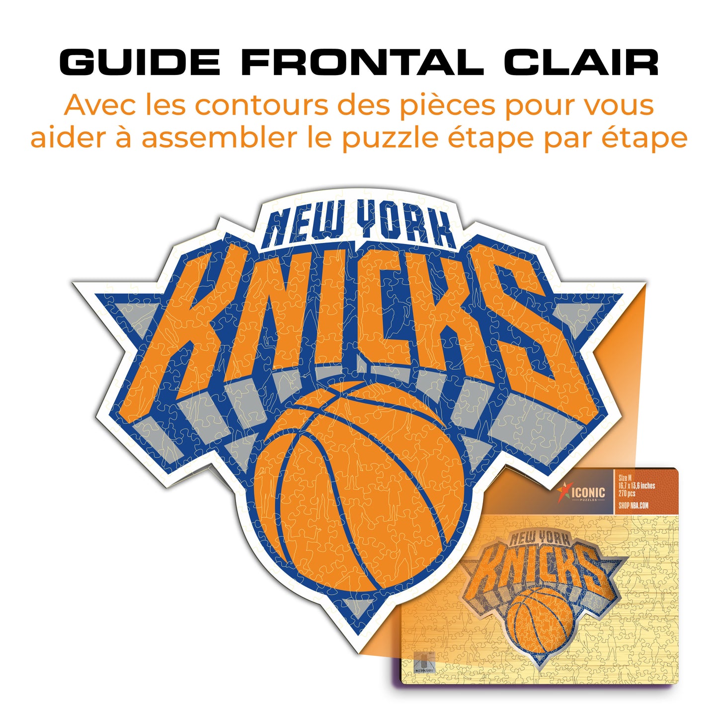New York Knicks™ - Puzzle en Bois