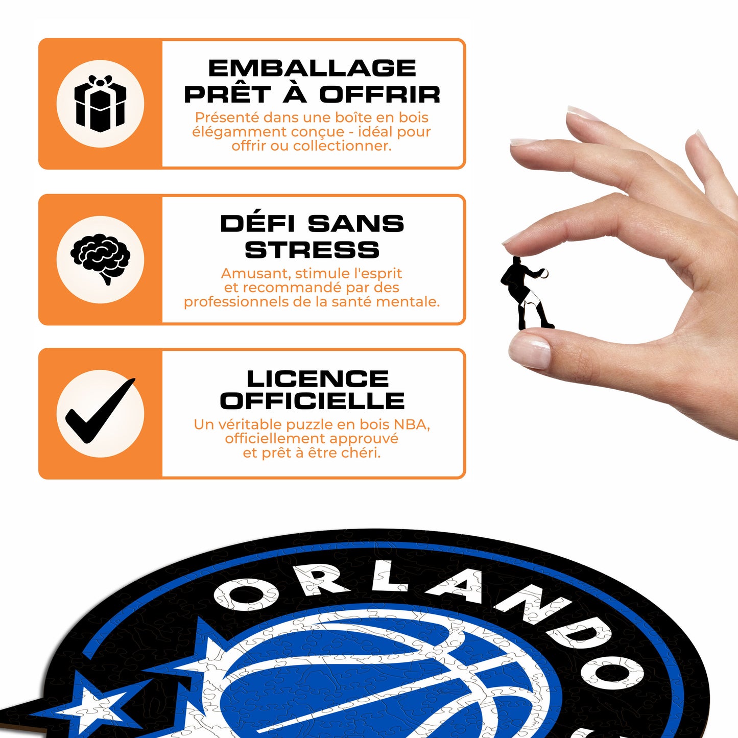 Orlando Magic™ - Puzzle en Bois