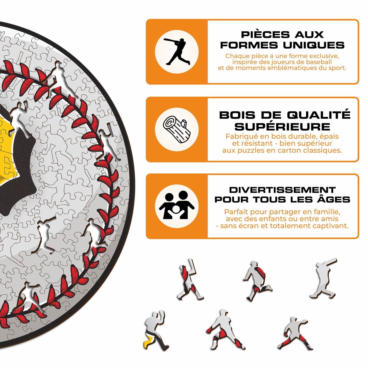 Pittsburgh Pirates™ - Puzzle en Bois