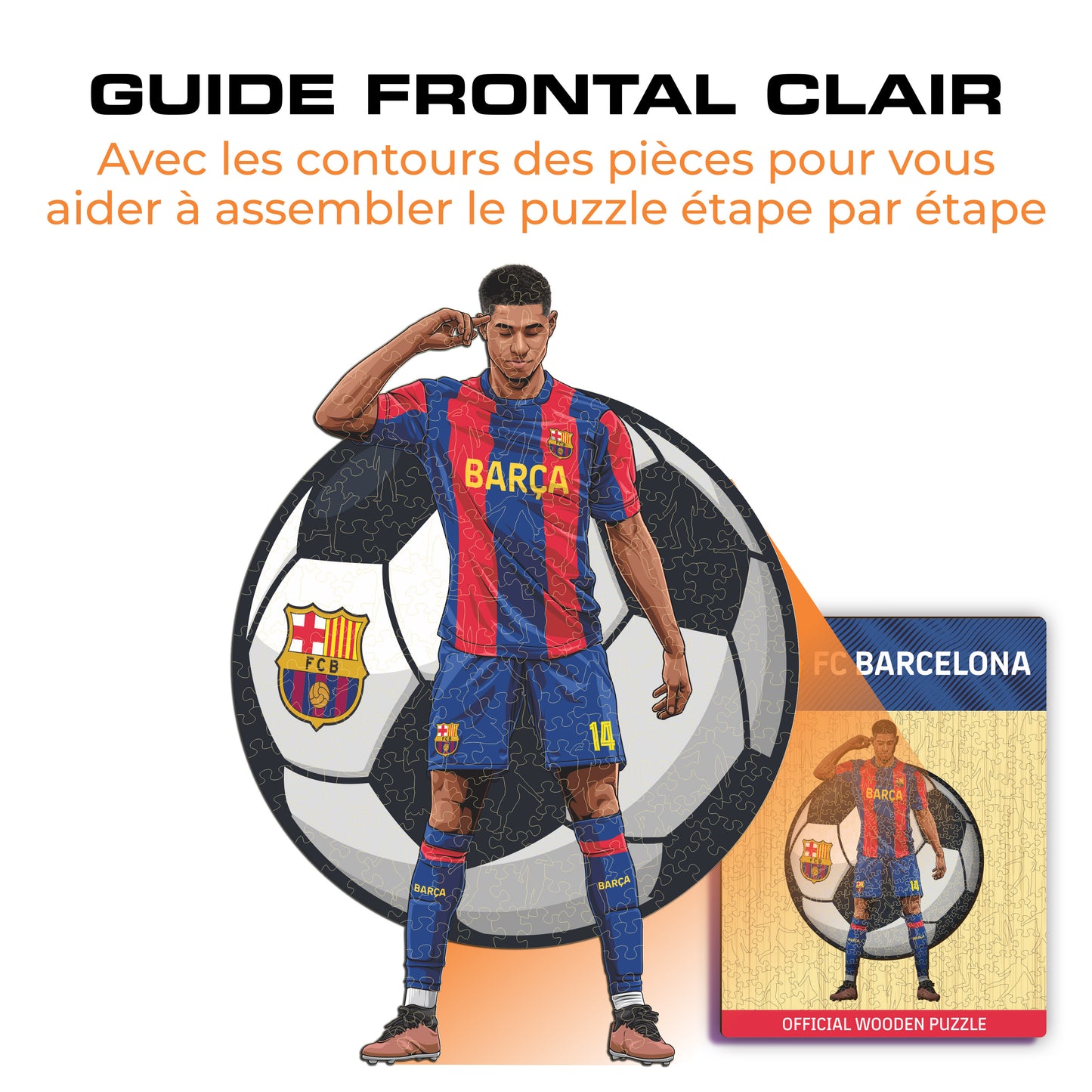 Marcus Rashford - Puzzle en Bois