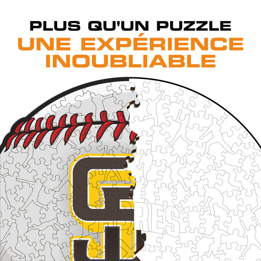 San Diego Padres™ - Puzzle en Bois