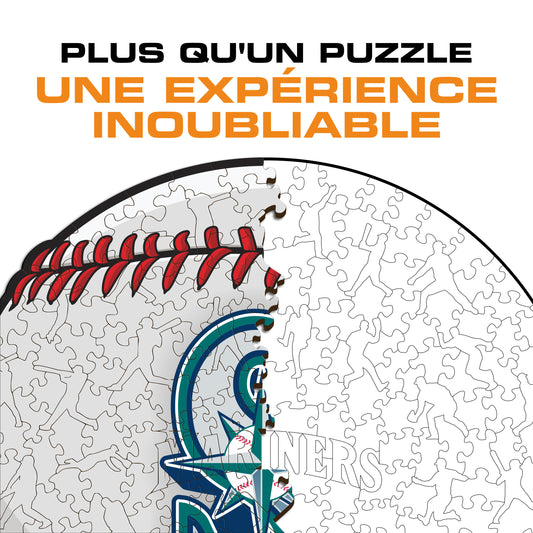 Seattle Mariners™ - Puzzle en Bois