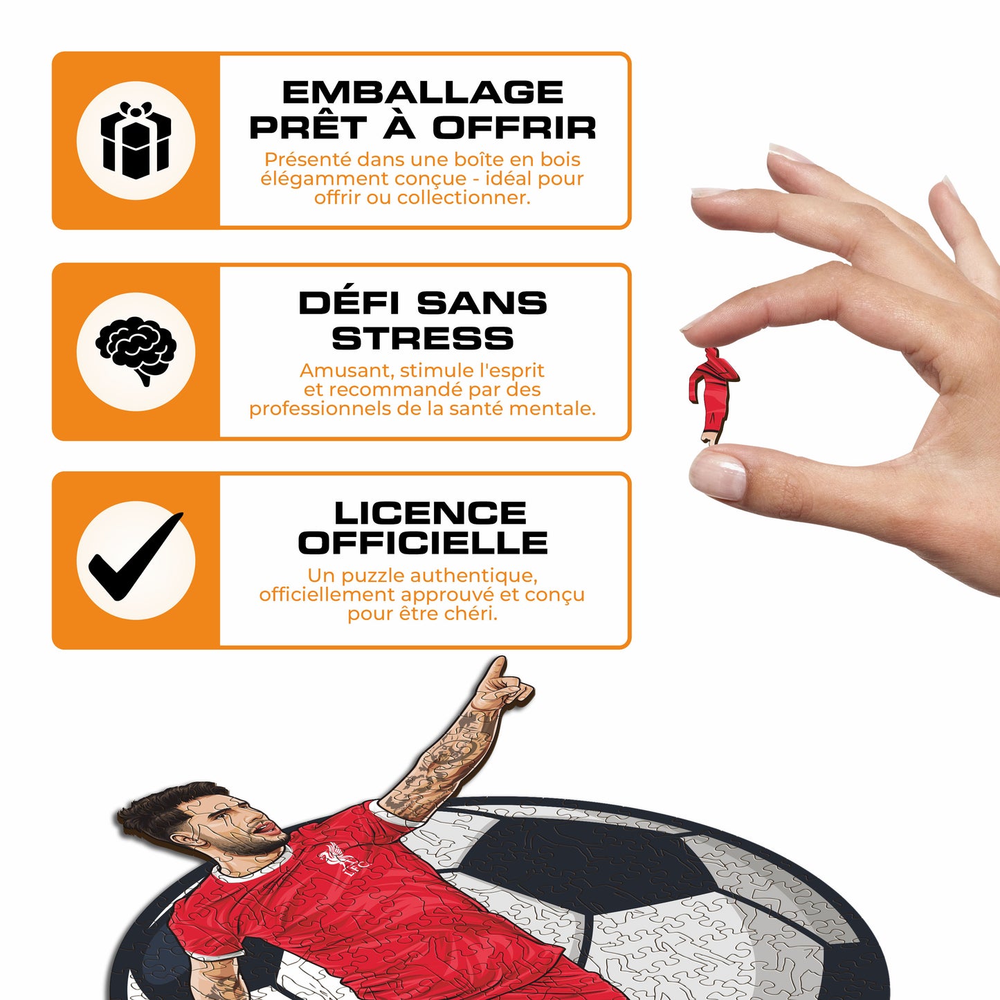 Dominik Szoboszlai - Puzzle en Bois