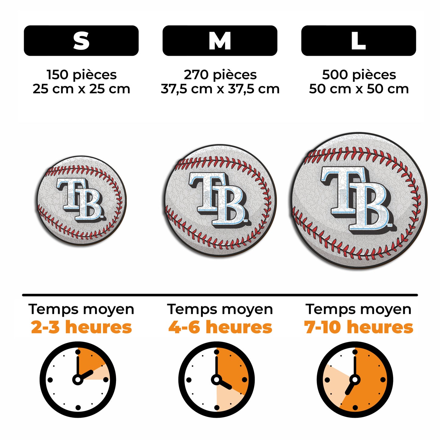 Tampa Bay Rays™ - Puzzle en Bois