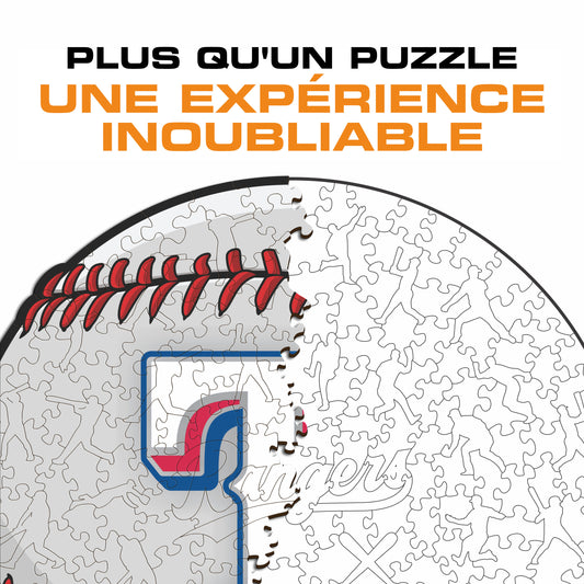 Texas Rangers™ - Puzzle en Bois