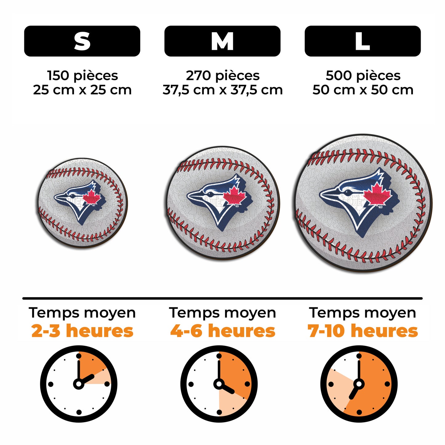 Toronto Blue Jays™ - Puzzle en Bois