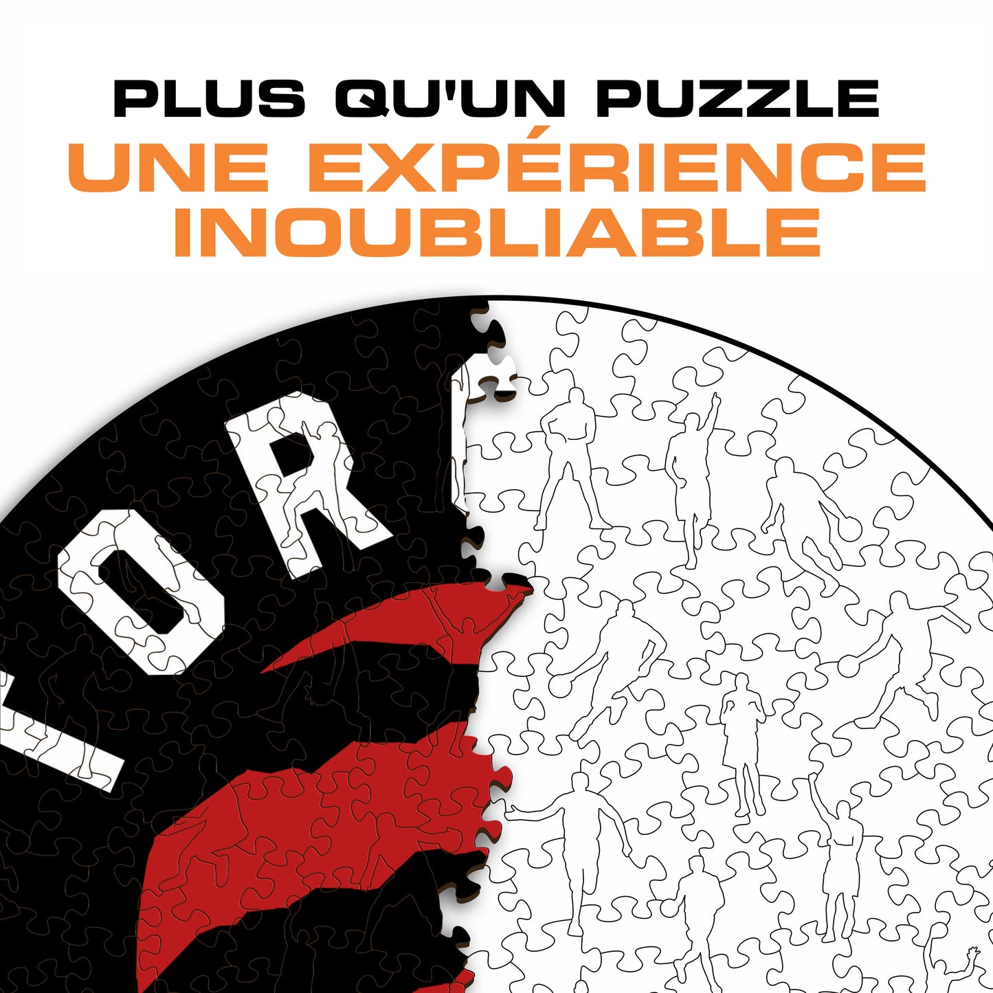 Toronto Raptors™ - Puzzle en Bois