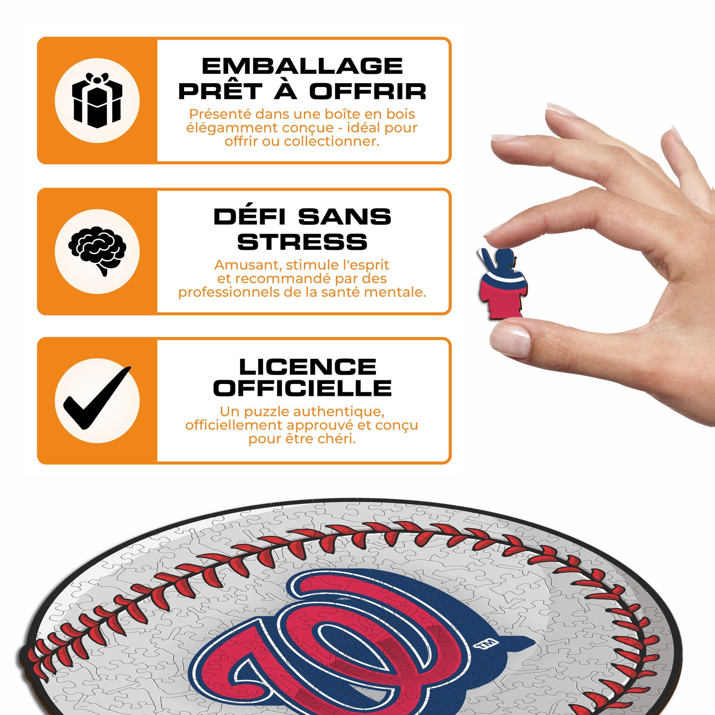 Washington Nationals™ - Puzzle en Bois
