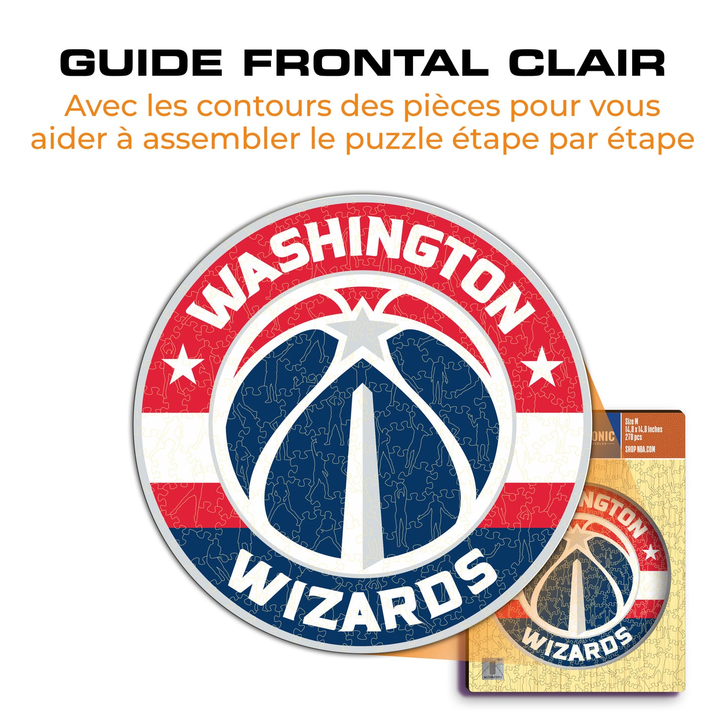 Washington Wizards™ - Puzzle en Bois