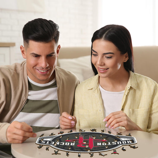 Houston Rockets™ - Puzzle en Bois