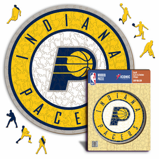 Indiana Pacers™ - Puzzle en Bois