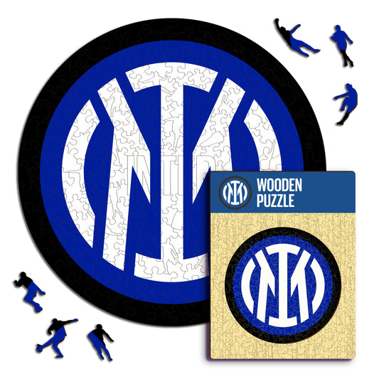 Logo FC Inter® - Puzzle en Bois