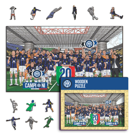 20° Scudetto FC Inter® - Puzzle Officiel en Bois