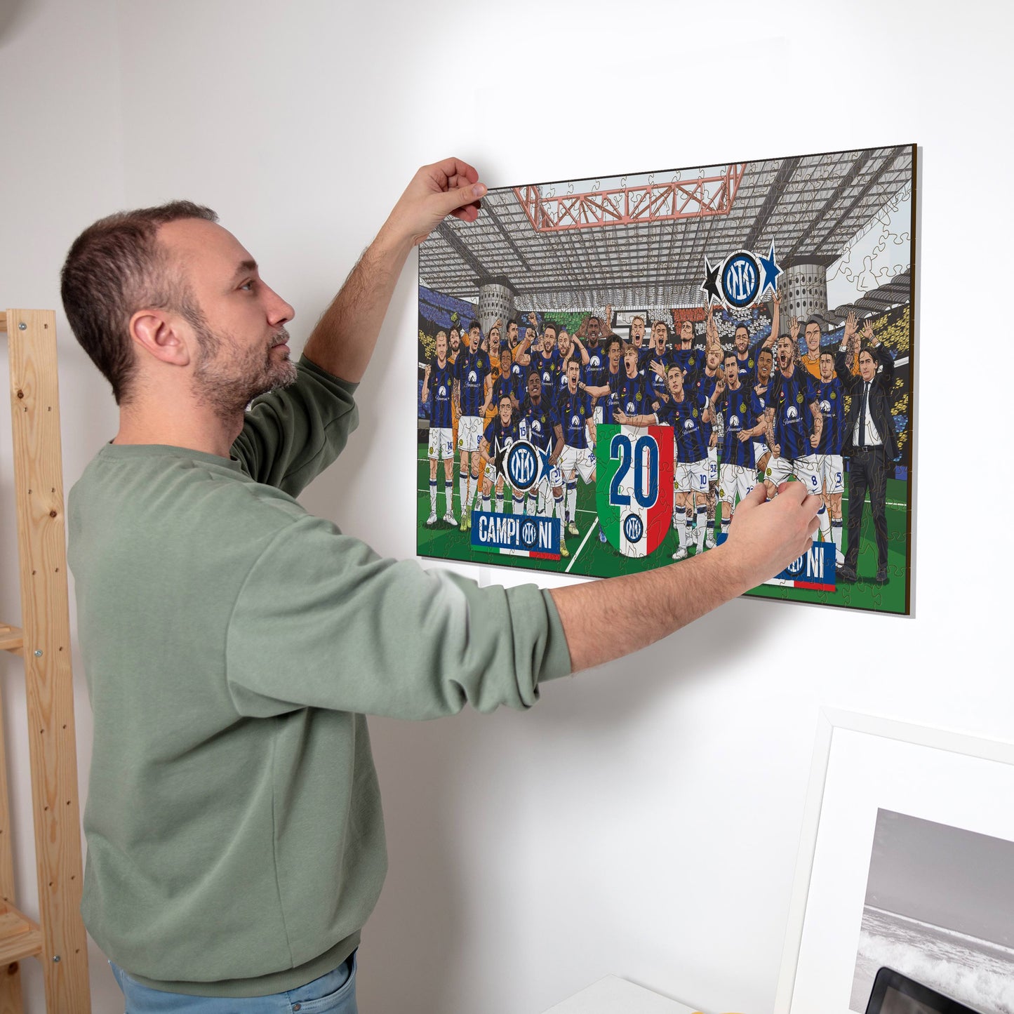 20° Scudetto FC Inter® - Puzzle Officiel en Bois