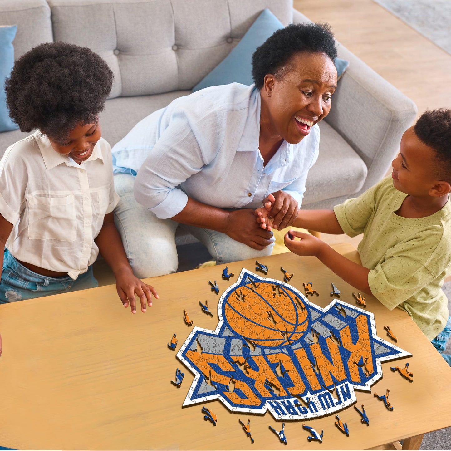 New York Knicks™ - Puzzle en Bois