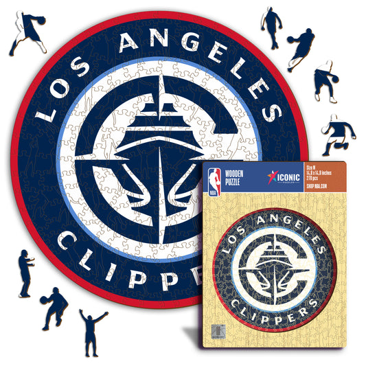Los Angeles Clippers™ - Puzzle en Bois