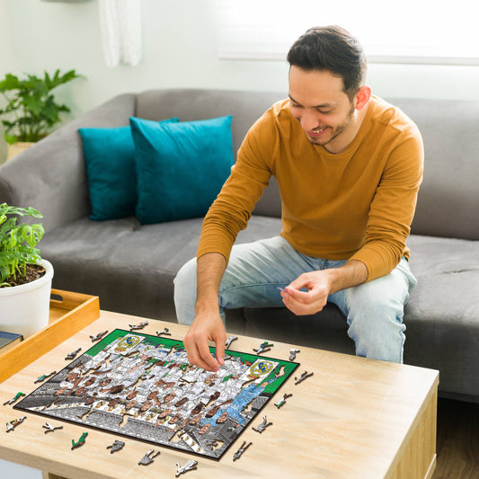 Équipe du Real Madrid CF® - Puzzle en Bois